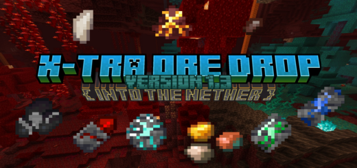 Mod : X-TRA ORES DROP