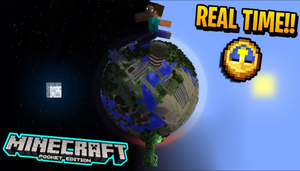 Minecraft zamanını Gerçek zaman ile senkronize edin