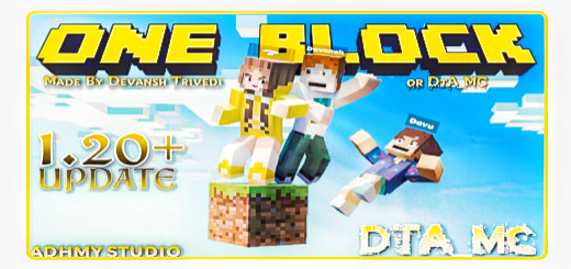 Tek Blok Minecraft 1.20+